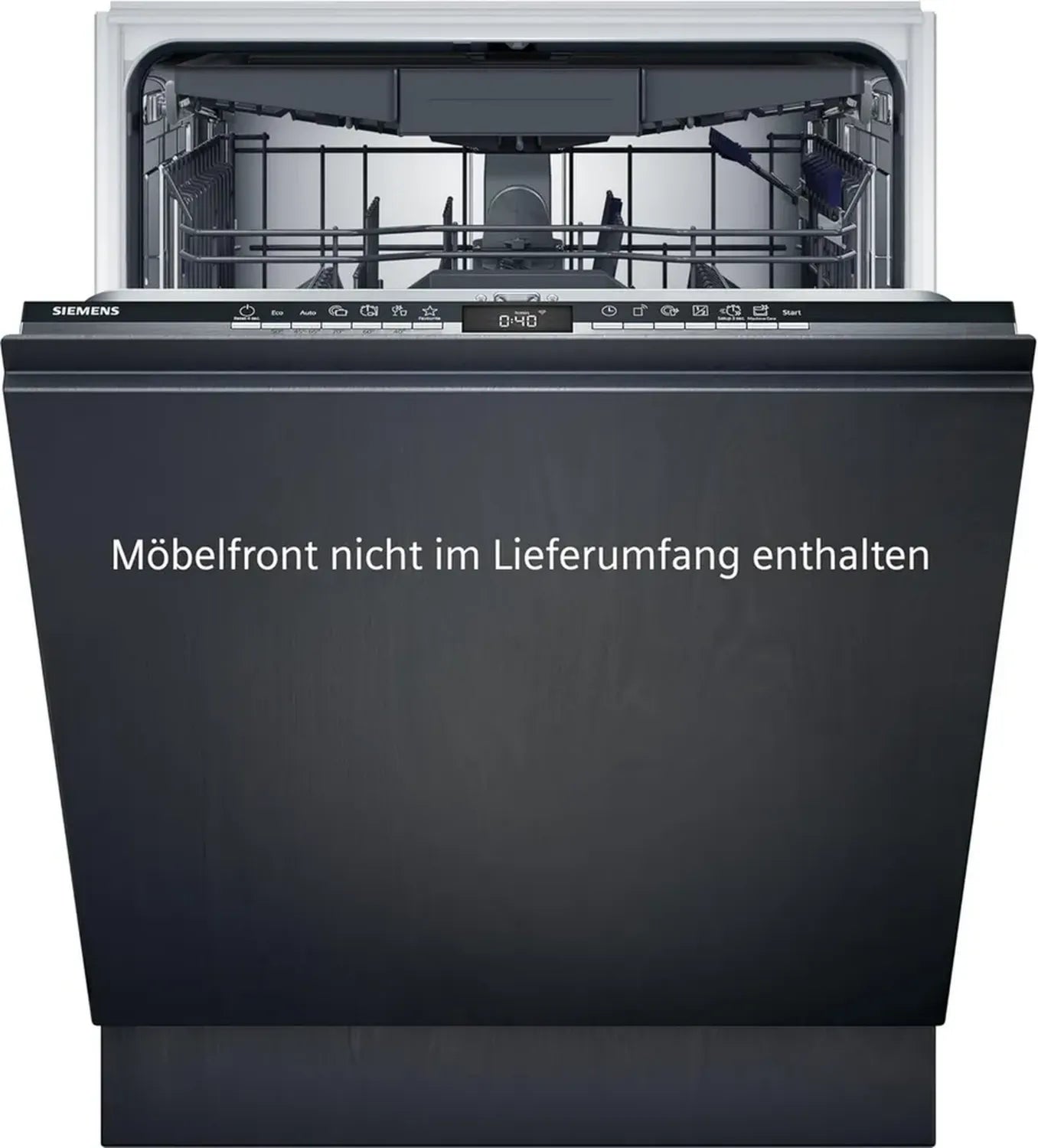 Siemens SX65TX05CE iQ500 vollintegrierter Geschirrspüler, 60 cm, Besteckschublade, varioSpeed Plus, flexComfort Körbe, glassZone, infoLight