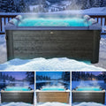 BRAST Whirlpool MSpa Oslo - Feste Außenwand, LED, Winterfest, für 6 Personen