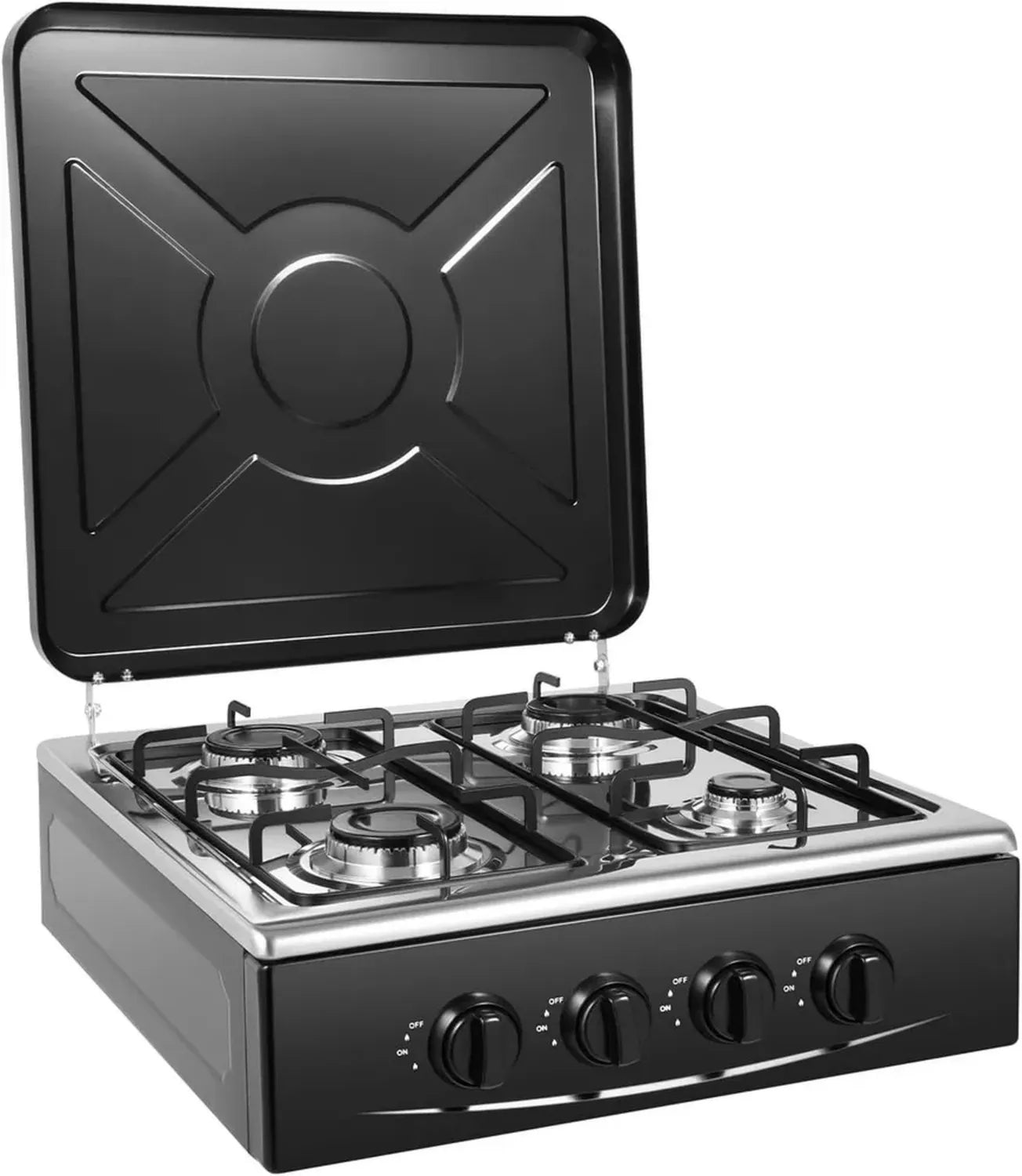 Propan-Gasherd mit 4 Brennern für Camping und Outdoor-Küche
