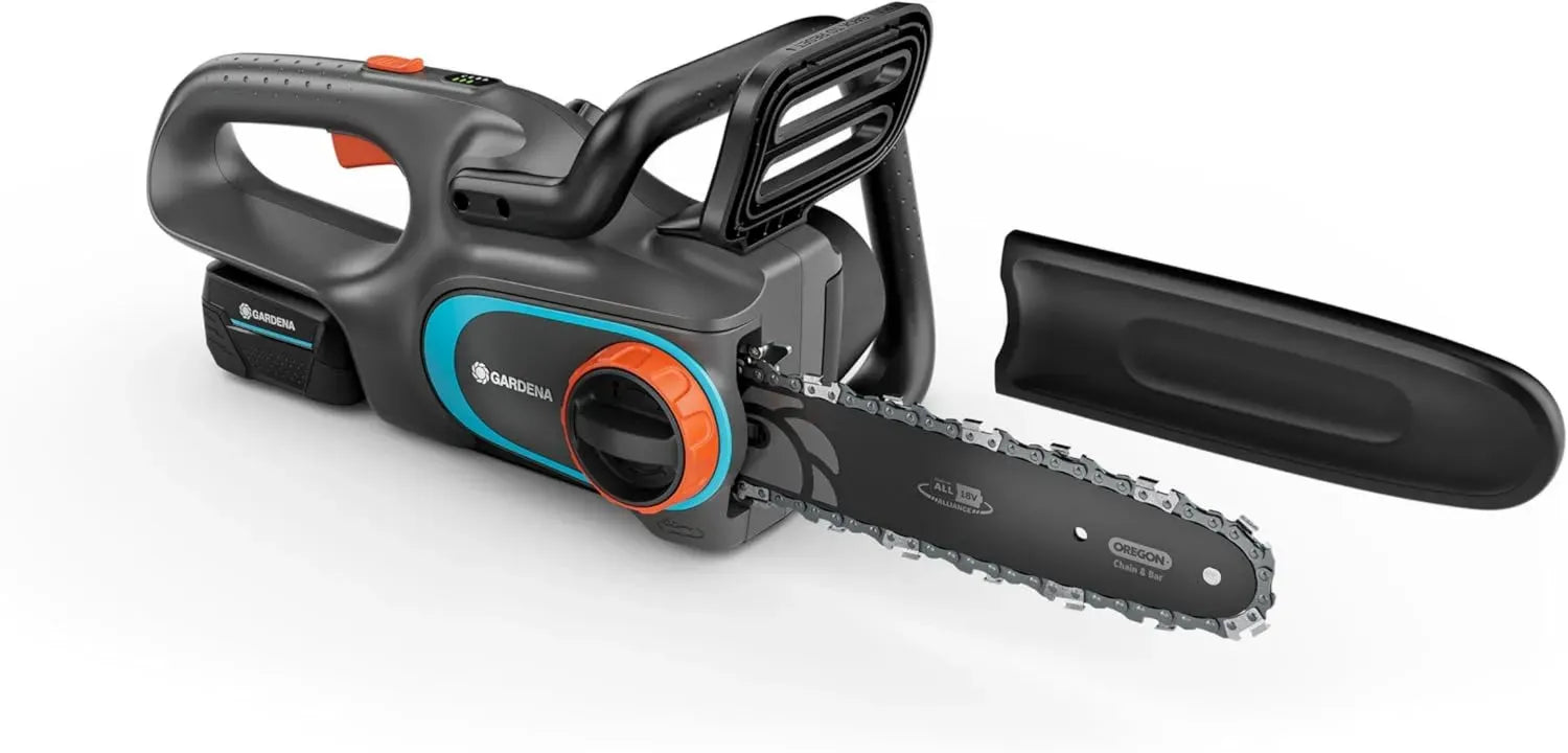 GARDENA Akku-Kettensäge 18V PowerSaw mit Akku und Ladegerät