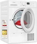 Exquisit Wärmepumpentrockner 10 kg, 16 Programme, LED-Anzeige, Frontlader, Modell TWP1001-030D in Weiß